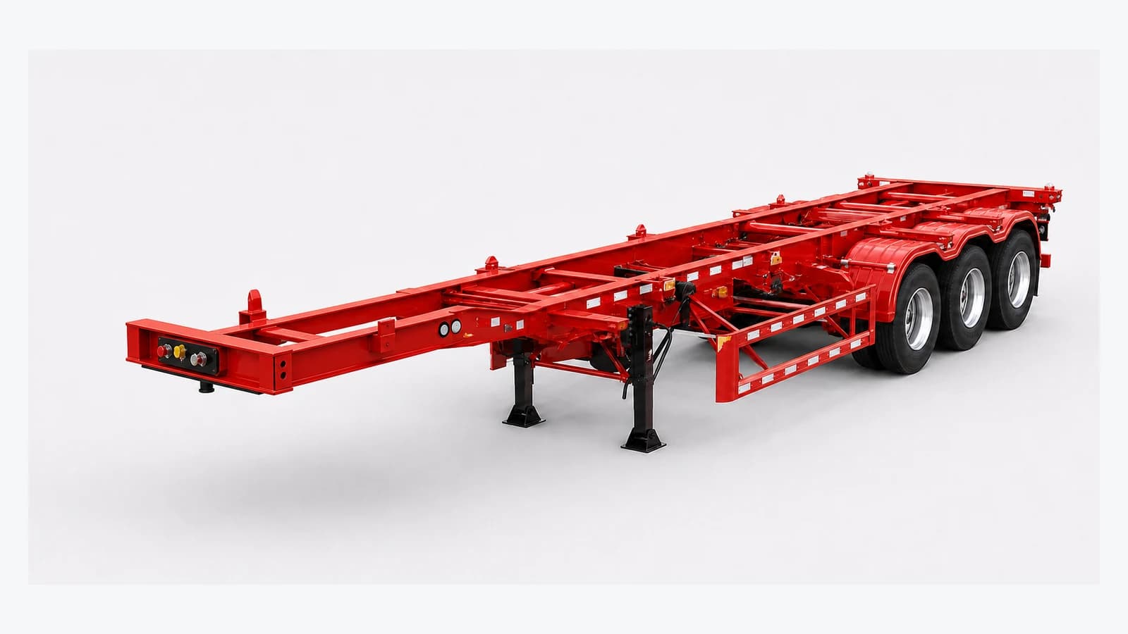 Sliding-bogie Container Chassis