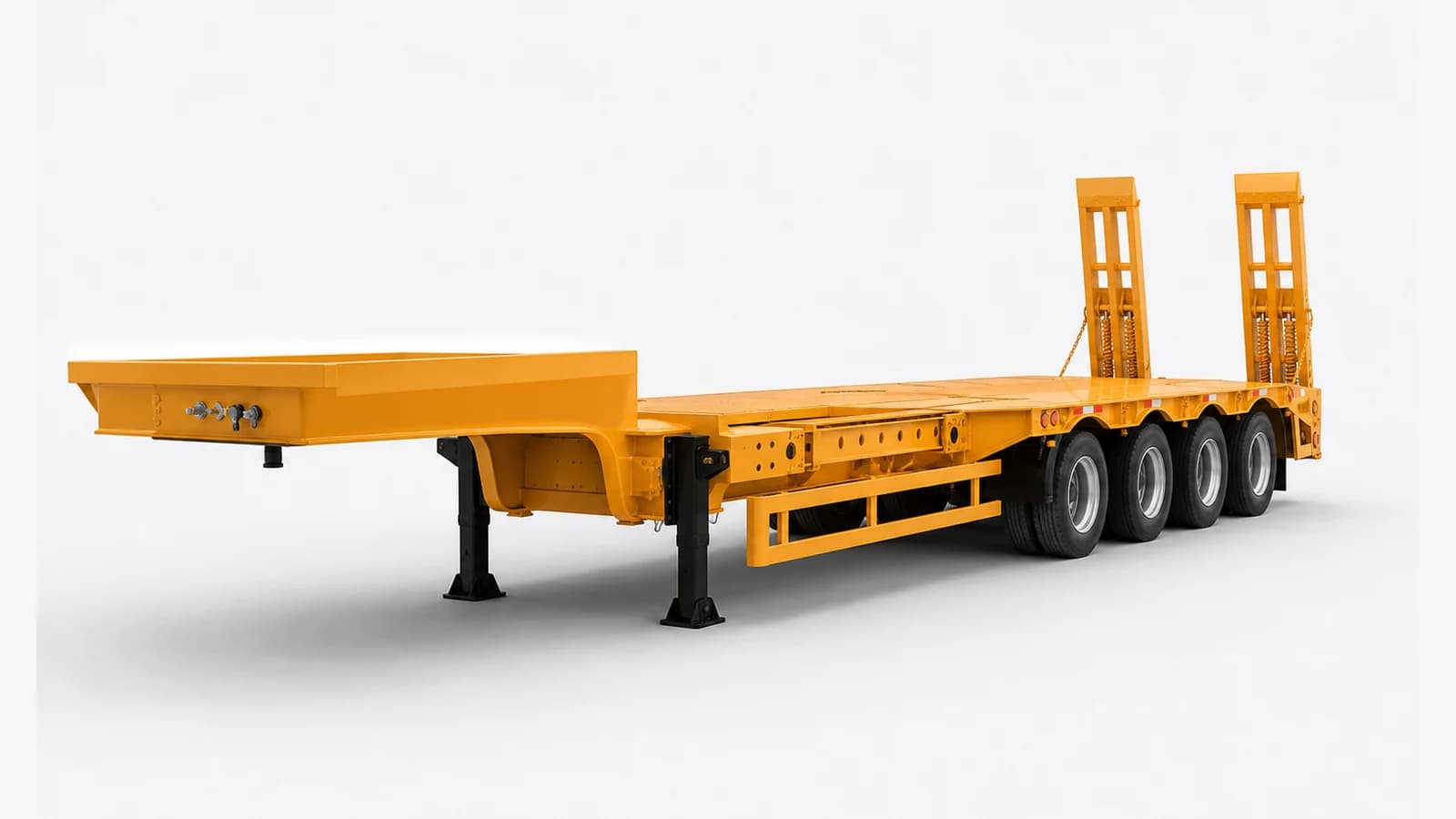 Extendable Low-loader Semi-trailer