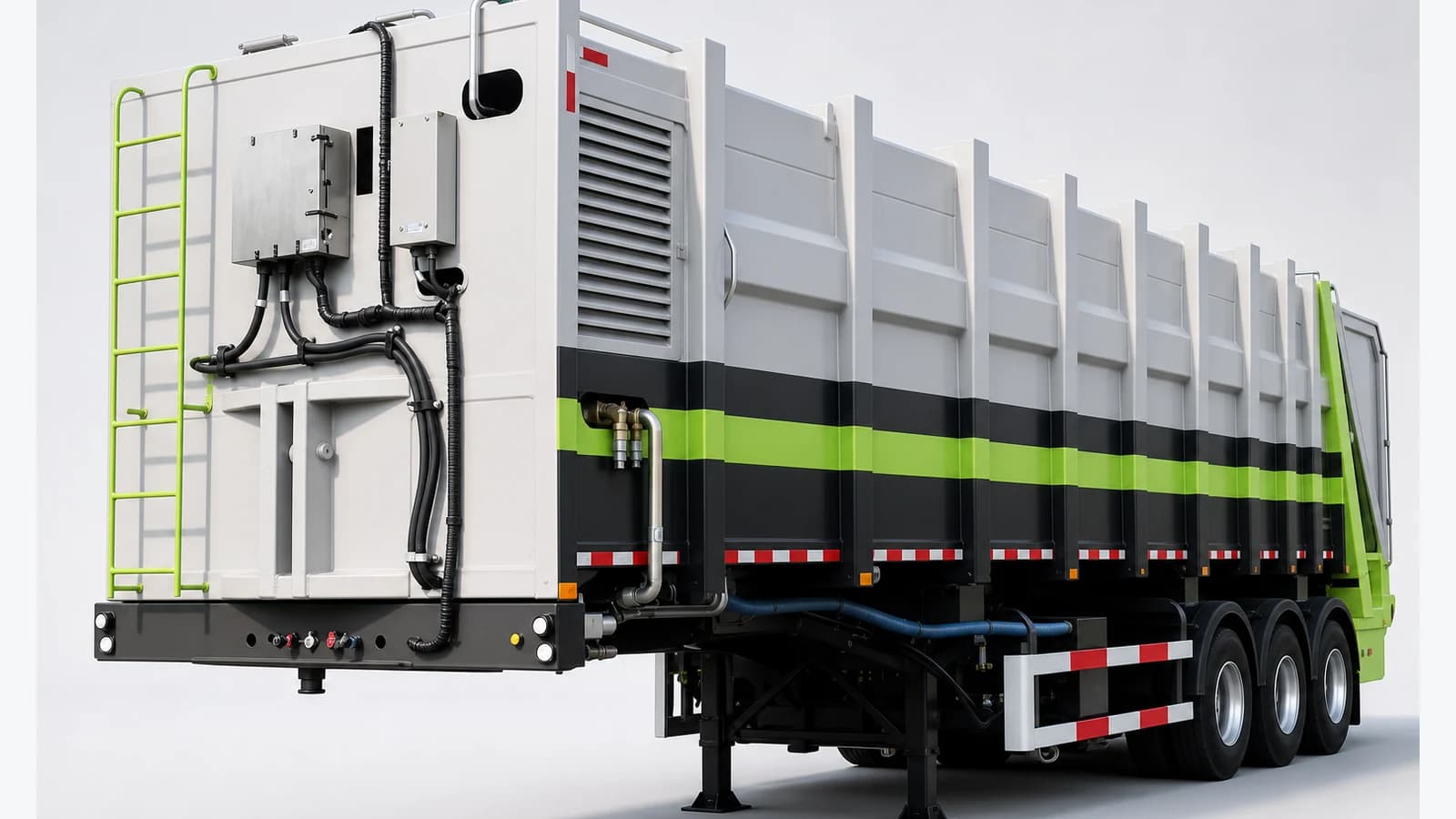 Refuse Transfer Semi-trailer