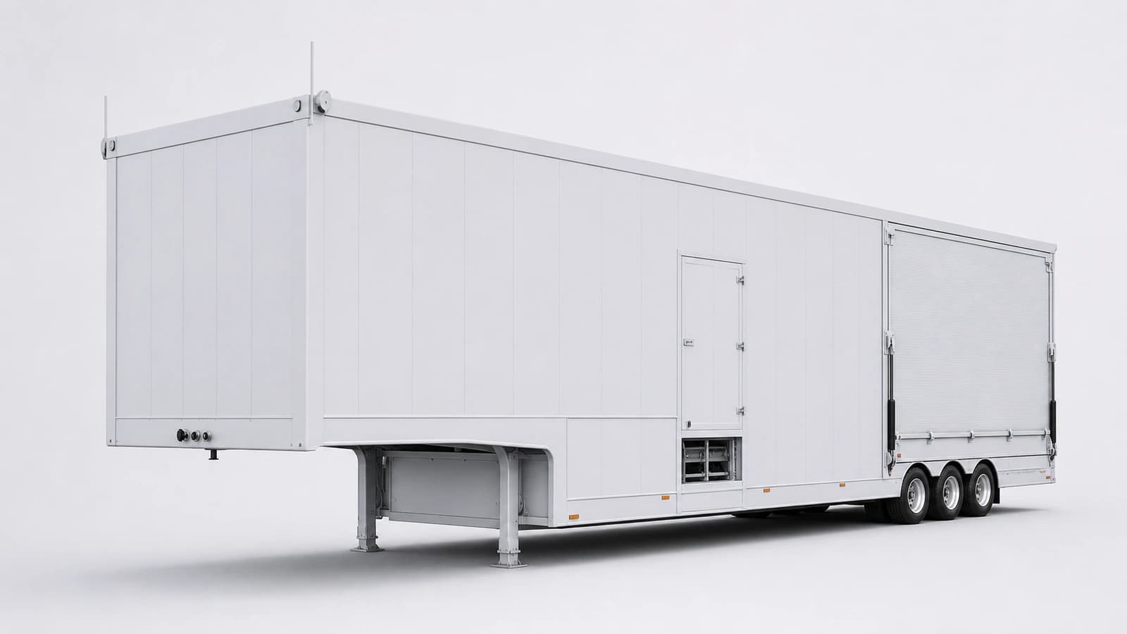 Enclosed Vehicle Transport Semi-trailer