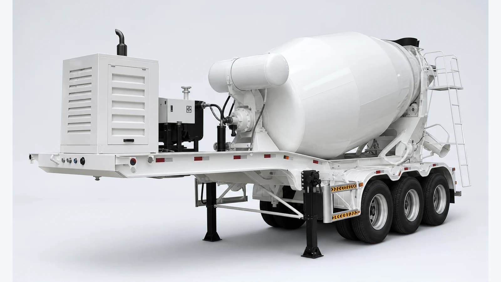 Concrete Mixer Semi-trailer