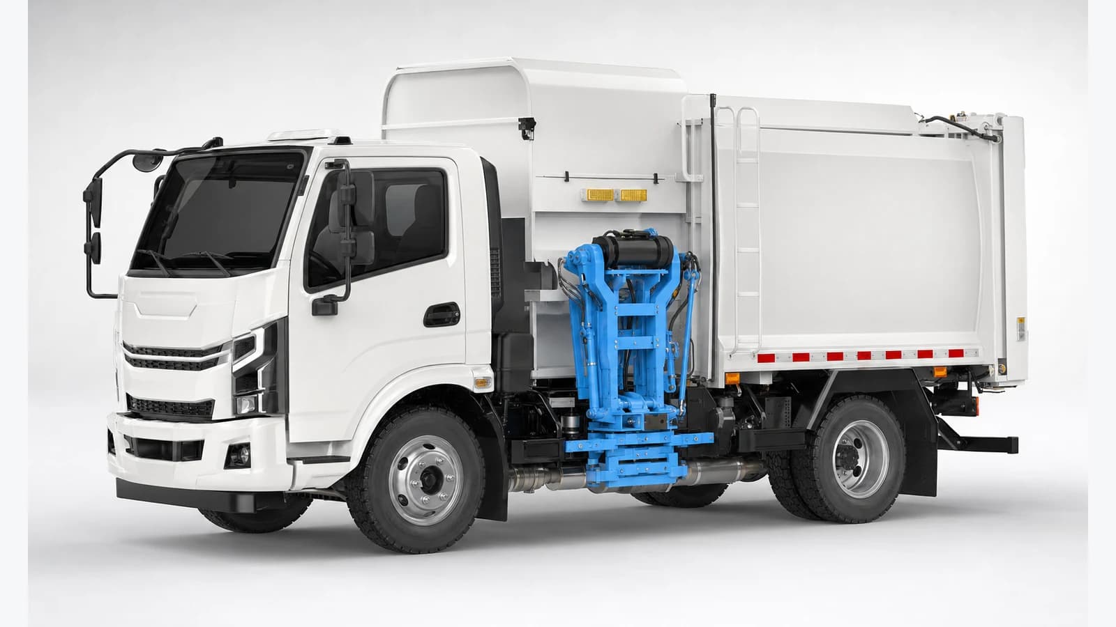 Side-loading Refuse Collection Truck
